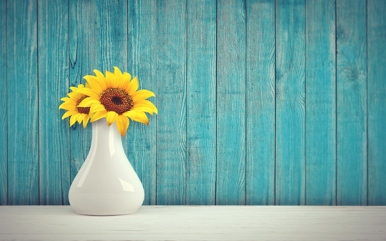 hd wallpaper sunflowers vase 3292932